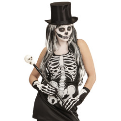 Rukavičky kostlivec s potiskem kostí